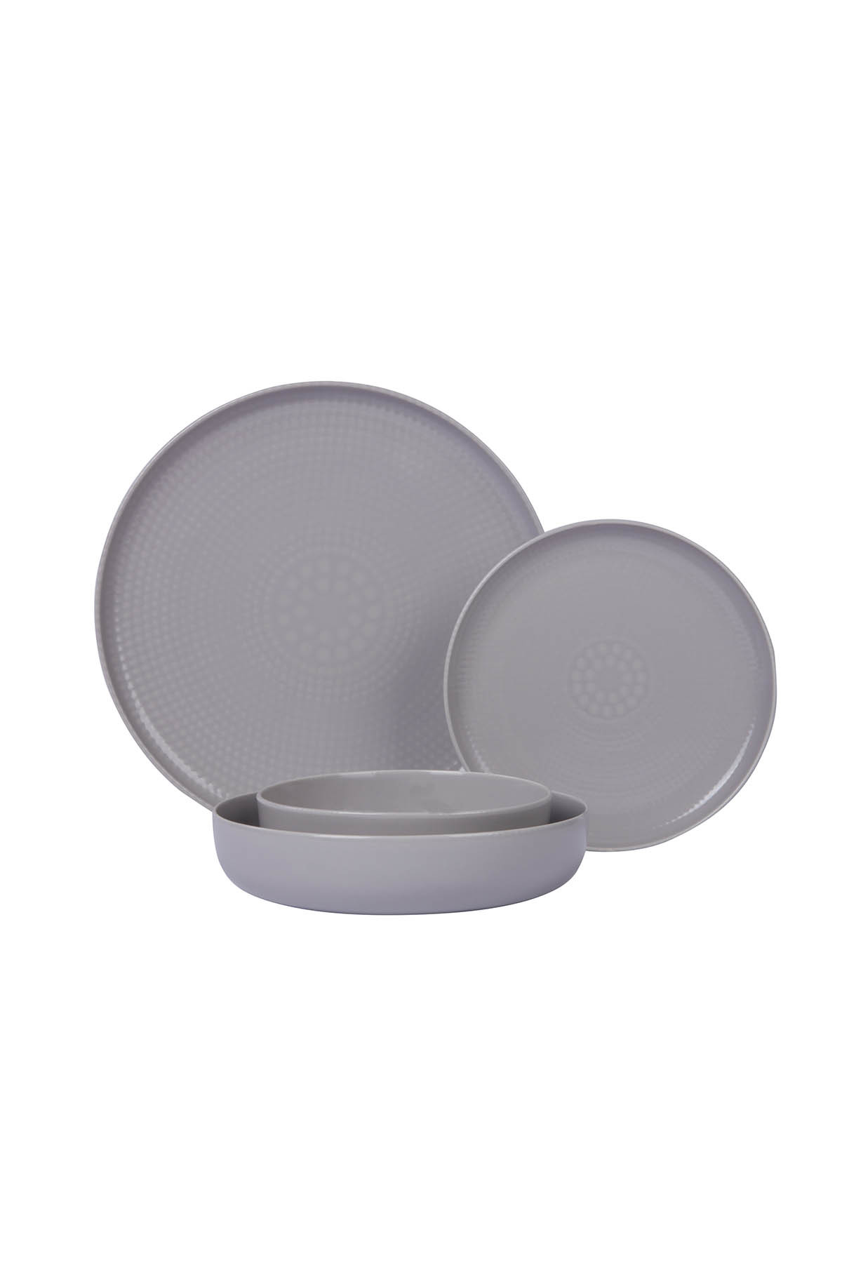 Caprı Moderna 24 Parça Yemek Takımı Nanopearl Reaktıf Mat 883446 Dg-485/bej